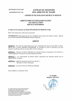 20150309- arrêté