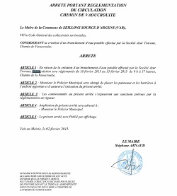 arrêté circulation vaoucrouite- mini