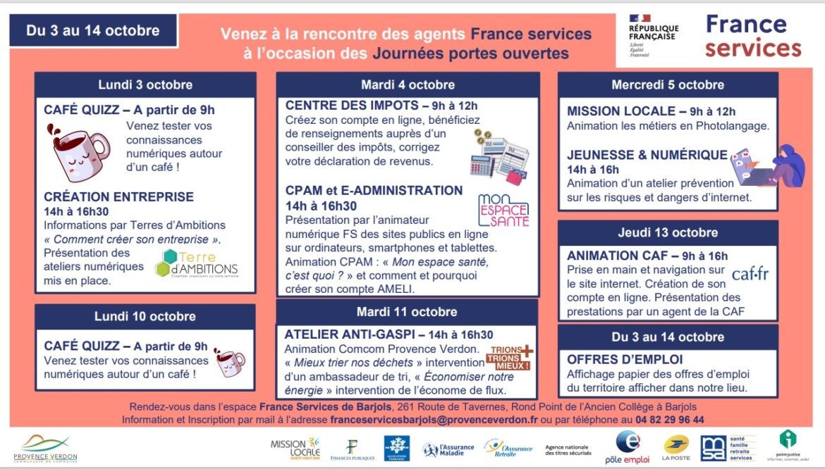 journées portes ouvertes france services